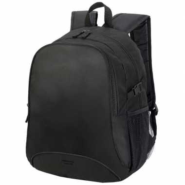 Allround rugzak/gymtas zwart 44 cm