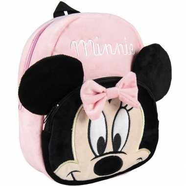 Disney minnie mouse pluche gymtas/rugzak voor peuters/kleuters/kinderen