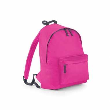 Fuchsia gymtas rugzak voor kinderen