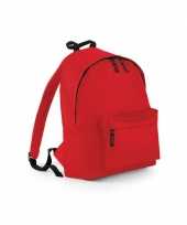 Gymtas rood met18 liter inhoud