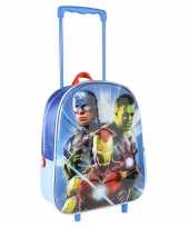 Marvel the avengers trolley reiskoffer gymtas voor kinderen