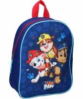 Paw patrol pups team paw school gymtas rugzak voor peuters kleuters kinderen