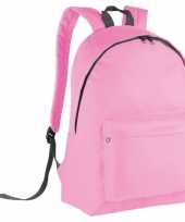 Roze gymtas rugzak voor kids 38 cm