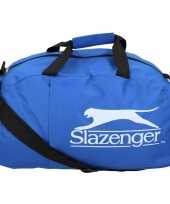 Slazenger gymtas reistas blauw 45 liter